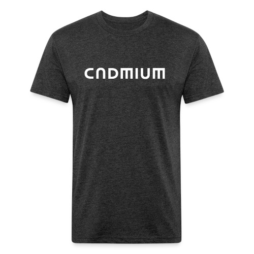 Cadmium - Fitted Cotton/Poly T-Shirt by Next Level