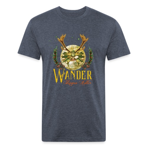 Wander Album - Fitted Cotton/Poly T-Shirt by Next Level
