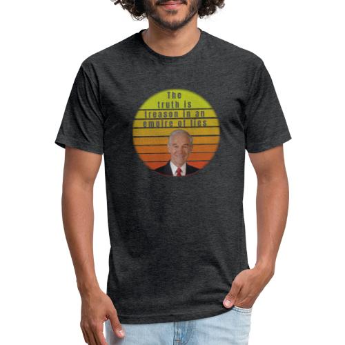 The Truth is Treason in an empire of lies - Fitted Cotton/Poly T-Shirt by Next Level