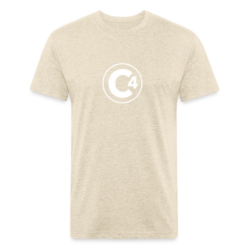 C4 Signature Logo - Fitted Cotton/Poly T-Shirt by Next Level