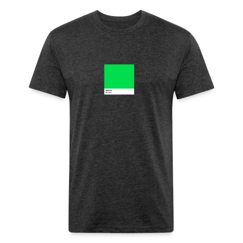 spotify - Fitted Cotton/Poly T-Shirt by Next Level