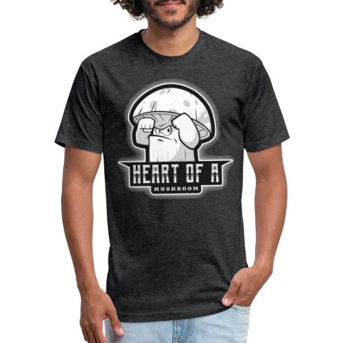 Heart Of A Mushroom - Unisex Poly/Cotton T-Shirt