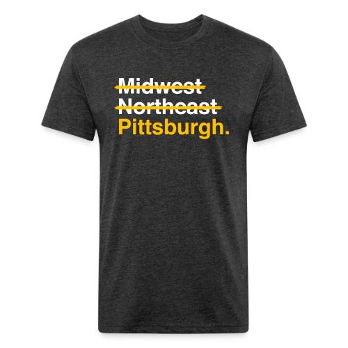 Not Midwest Not Northeast Pittsburgh - Unisex Poly/Cotton T-Shirt