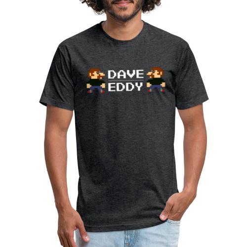 Dave Eddy Pixel Art - Fitted Cotton/Poly T-Shirt by Next Level