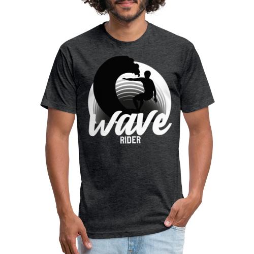 Wave Rider - Unisex Poly/Cotton T-Shirt