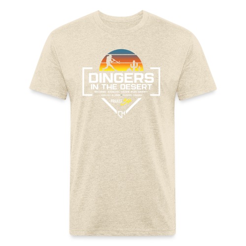 Dingers in the Desert 2020 - Men’s Fitted Poly/Cotton T-Shirt