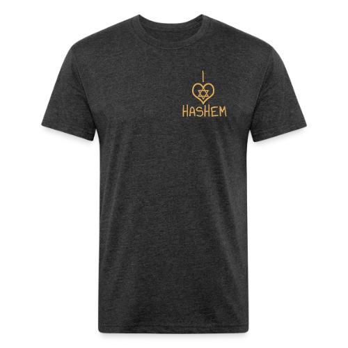 I ❤️ HaShem – Star of David Edition - Unisex Poly/Cotton T-Shirt
