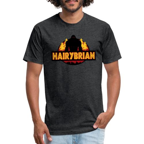 HarryBrian Kungfu Action - Men’s Fitted Poly/Cotton T-Shirt