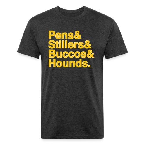 Pens & Stillers & Buccos & Hounds. - Unisex Poly/Cotton T-Shirt