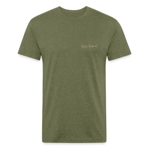 Thomas Andrew Signature_d - Men’s Fitted Poly/Cotton T-Shirt
