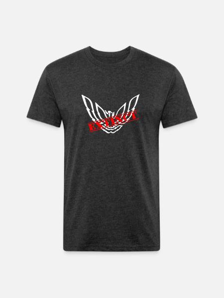 Trans Am - Unisex Poly/Cotton T-Shirt - heather black