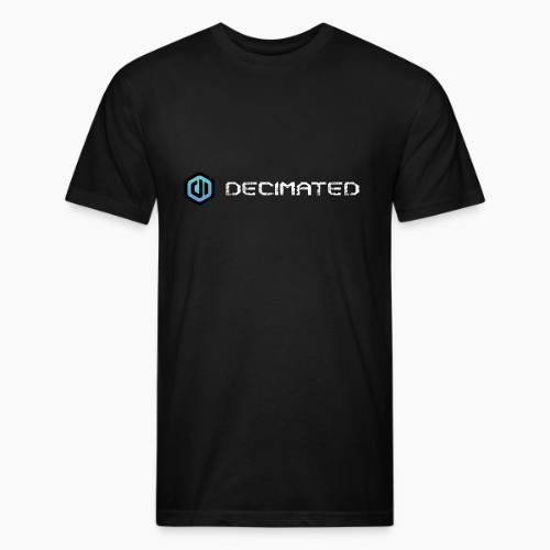 Decimated 2 White - Unisex Poly/Cotton T-Shirt