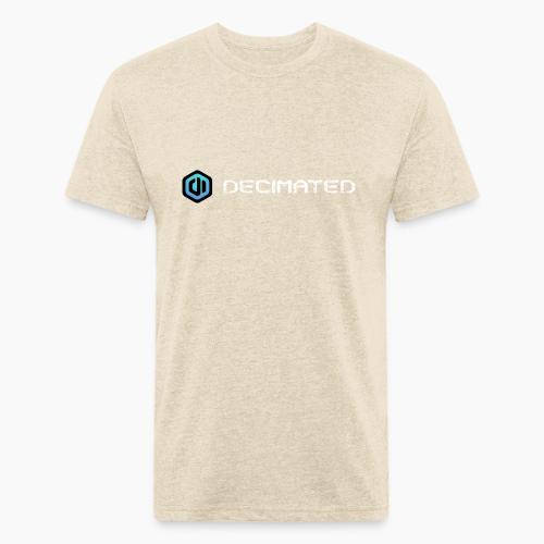 Decimated 2 White - Unisex Poly/Cotton T-Shirt