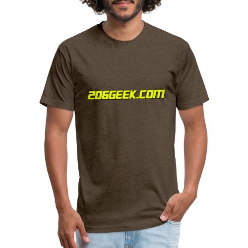 206geek.com - Men’s Fitted Poly/Cotton T-Shirt