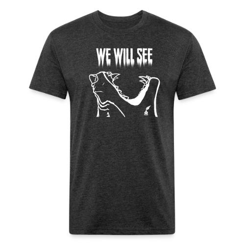 We Wil See Quote (White) - Unisex Poly/Cotton T-Shirt