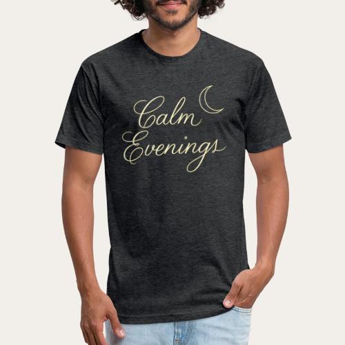 Calm Evening Mindfulness - Unisex Poly/Cotton T-Shirt