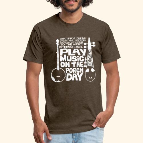 BANJO_RABAB - Men’s Fitted Poly/Cotton T-Shirt