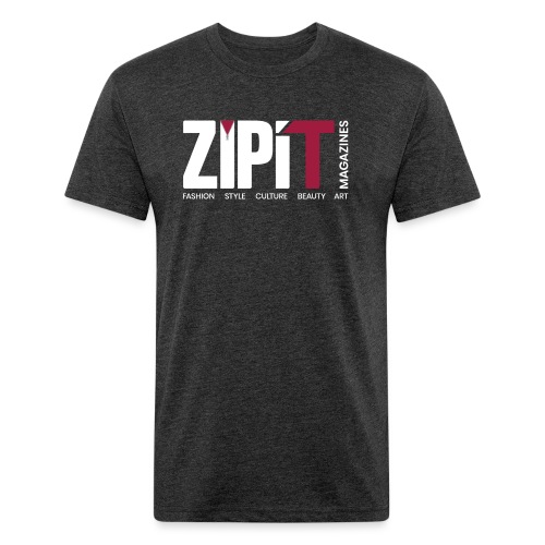 zipit magazines light - Men’s Fitted Poly/Cotton T-Shirt