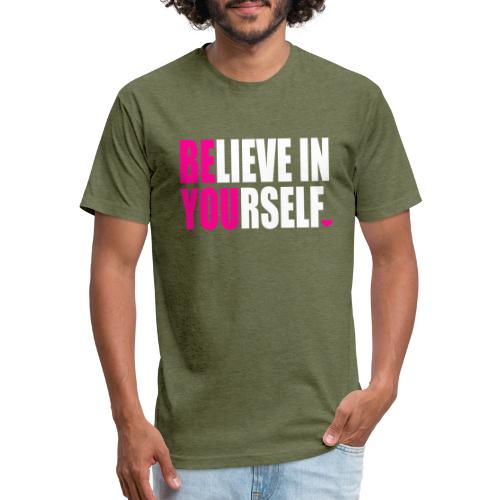 BELIEVE IN YOURSELF - Unisex Poly/Cotton T-Shirt
