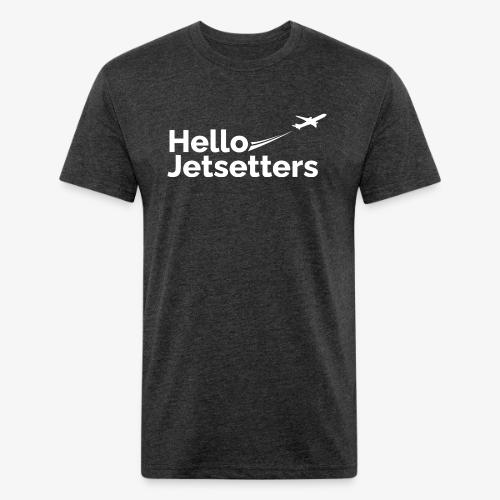 Hello Jetsetters Shirt - Unisex Poly/Cotton T-Shirt