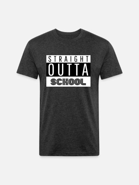 SOS funny - Unisex Poly/Cotton T-Shirt - heather black