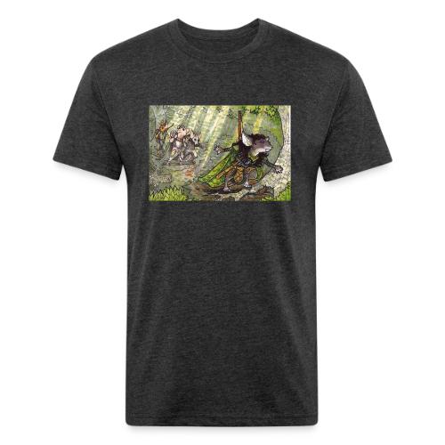 Forest Quest: Mouse Ranger Adventurers - Unisex Poly/Cotton T-Shirt