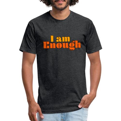 I Am Enough – Self-Love Affirmation Typography - Unisex Poly/Cotton T-Shirt