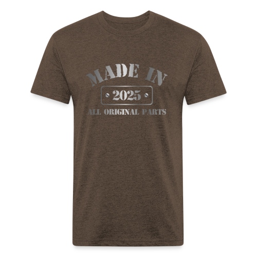 Made in 2025 - Men’s Fitted Poly/Cotton T-Shirt