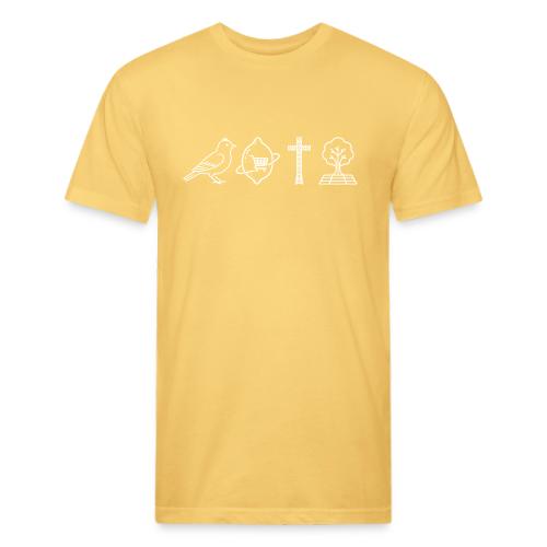 PM Stadium Icons - Unisex Poly/Cotton T-Shirt