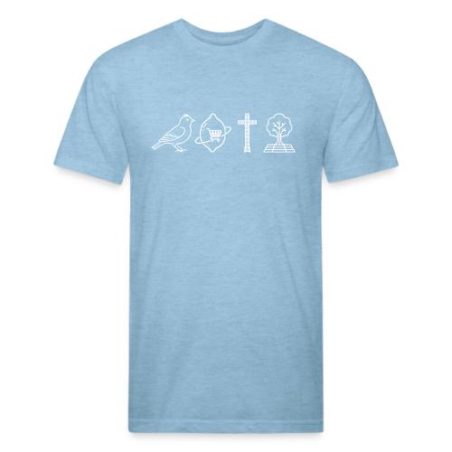 PM Stadium Icons - Unisex Poly/Cotton T-Shirt
