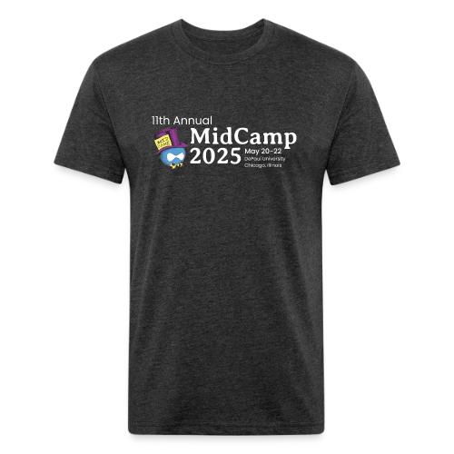MidCamp 2025 T Shirt Dark - Unisex Poly/Cotton T-Shirt