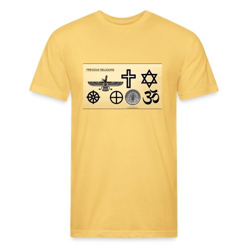 Various religious sects - Men’s Fitted Poly/Cotton T-Shirt