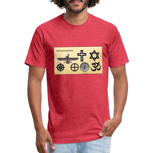 Various religious sects - Men’s Fitted Poly/Cotton T-Shirt