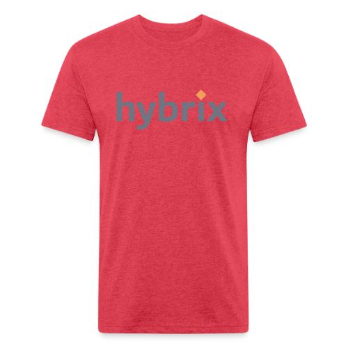 Hybrix logo - Unisex Poly/Cotton T-Shirt