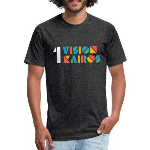 1 Vision 1 Kairos (Dark) - Unisex Poly/Cotton T-Shirt