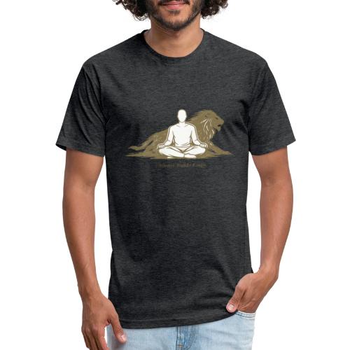 Silence Builds Kings Meditation Lion - Unisex Poly/Cotton T-Shirt