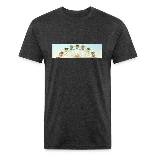 header_image_cream - Men’s Fitted Poly/Cotton T-Shirt