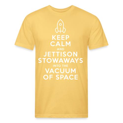 Keep Calm - Starship Mudskipper - Unisex Poly/Cotton T-Shirt