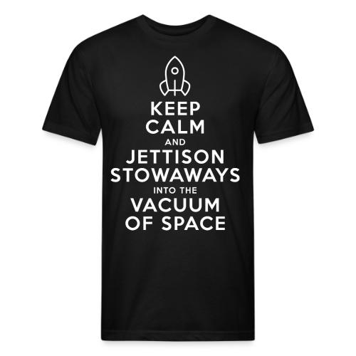 Keep Calm - Starship Mudskipper - Unisex Poly/Cotton T-Shirt