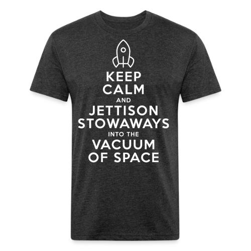 Keep Calm - Starship Mudskipper - Unisex Poly/Cotton T-Shirt
