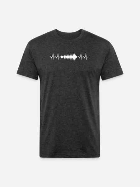 Event Technician Event Technology - Unisex Poly/Cotton T-Shirt - heather black