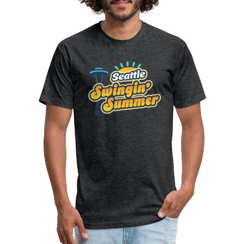 Seattle Swingin' Summer - Unisex Poly/Cotton T-Shirt