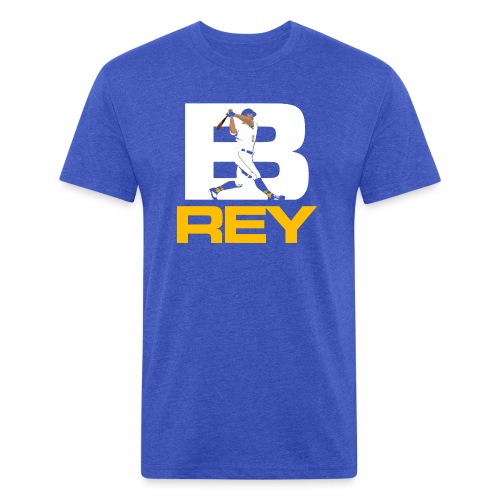 B-REY - Fitted Cotton/Poly T-Shirt by Next Level