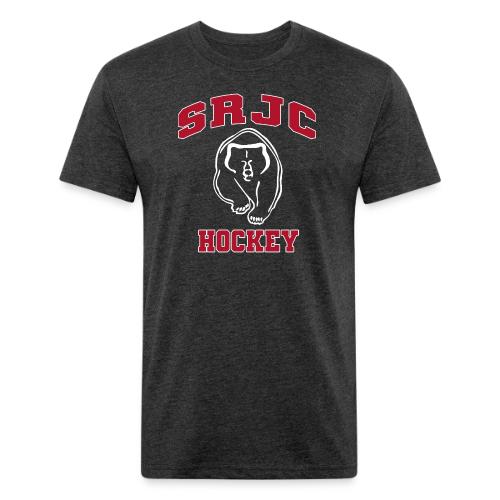 SRJC Hockey Classic R&W Silhouette 2.0 - Unisex Poly/Cotton T-Shirt