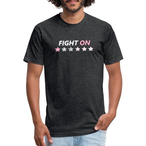 Fight On (White font) - Unisex Poly/Cotton T-Shirt