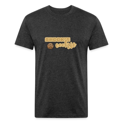 Shookie Cookie - Men’s Fitted Poly/Cotton T-Shirt