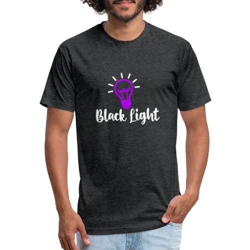 BlackLight's merch - Men’s Fitted Poly/Cotton T-Shirt