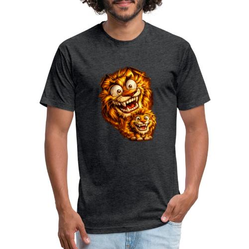 Crazy Double Lion Streetwear - Unisex Poly/Cotton T-Shirt