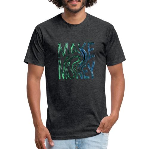 Make Money Neon 3D - Unisex Poly/Cotton T-Shirt