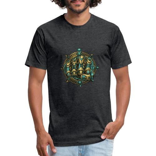 Cyberpunk Power Robot Hand - Unisex Poly/Cotton T-Shirt